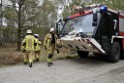 Waldbrand Wahner Heide Troisdorf Eisenweg P101